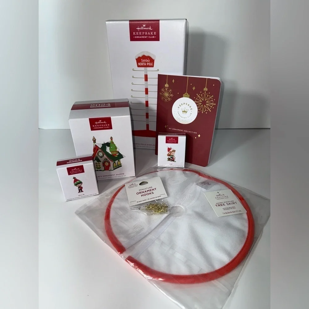 2024 Hallmark Keepsake Ornament Club Member Exclusive Kit NEW -Ollie & Lia